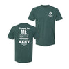 Come to Me Premium Tee - Heather Forest Green