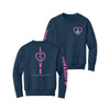 Love Never Fails Youth Foundation Crewneck Sweatshirt - Navy