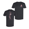 The Lord Is My Strength Premium Tee - Heather Charcoal