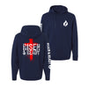 Boldly Risen Lightweight Performance Hoodie - Classic Navy