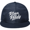 R&R Signature Flat-Brim Snapback - Deep Navy/ Deep Navy Camo