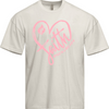Heart of Faith Oversized Tee - Bone
