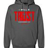 I Will Trust Foundation Hoodie - Charcoal
