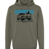 Tailgate Faith Lightweight Performance Hoodie - Pine