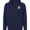 The Lord Is My Strength Lightweight Performance Hoodie - Classic Navy