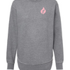 Silhouette Faith In Bloom Crew - Granite Heather