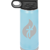 R&R 20 oz. Water Bottle - Light Blue