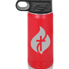 R&R 20 oz. Water Bottle - Red