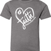 Heart of Faith Youth Foundation Tee - Dark Heather Grey