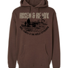 God, Family, Outdoors Foundation Hoodie - Brown