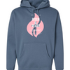 R&R Heritage Flame Foundation Hoodie - Storm Blue