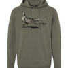 R&R Pheasant Lightweight Performance Hoodie - Pine