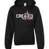 Created To Be More Youth Foundation Hoodie (Girls Color Wave) - Black