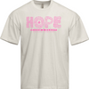 The Hope In Him Oversized Tee - Bone