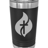 R&R 16oz Insulated Pint with Slider Lid - Black