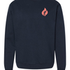 Faith Fueled and Stress Free Foundation Crewneck Sweatshirt - Classic Navy