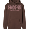 The Hope In Him Foundation Hoodie - Brown