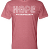 The Hope In Him Foundation Tee - Heather Mauve