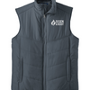 R&R Puffy Vest - Dark Slate/ Black