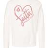 Heart of Faith Foundation Crewneck Sweatshirt - Bone