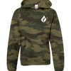 Grounded in God, Standing in Freedom Youth Foundation Hoodie - Forest Camo