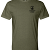 God, Family, Outdoors Foundation Tee - Military Green