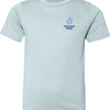 Victory Volleyball Youth Foundation Tee - Ice Blue