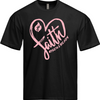 Heart of Faith Oversized Tee - Black
