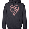 Heart of Faith Foundation Hoodie - Charcoal Heather