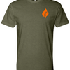 Boldly Risen Foundation Tee - Military Green