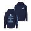 Victory Volleyball Lightweight Performance Hoodie - Classic Navy