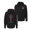 Love Never Fails Lightweight Performance Hoodie - Black