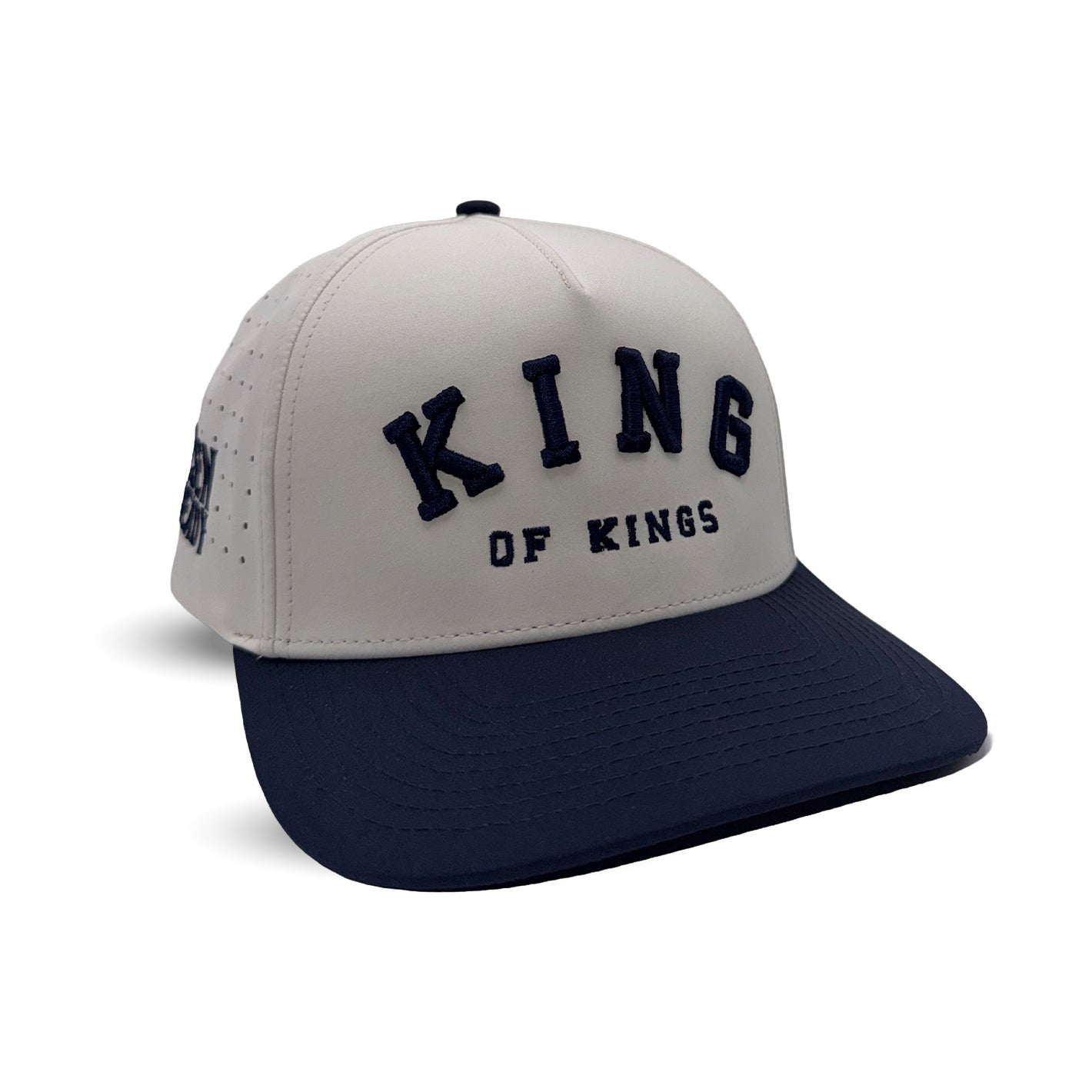 King of Kings Navy Premium Snapback Hat