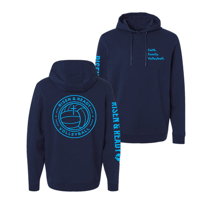 Faith. Family. Volleyball. Lightweight Performance Hoodie