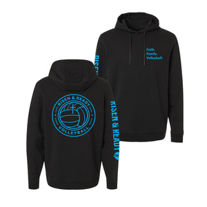 Faith. Family. Volleyball. Lightweight Performance Hoodie