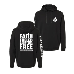 Faith Fueled and Stress Free Lightweight Performance Hoodie