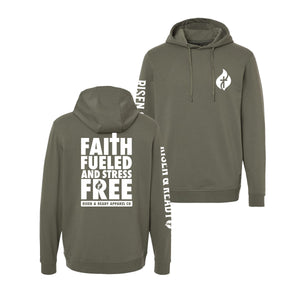 Faith Fueled and Stress Free Lightweight Performance Hoodie