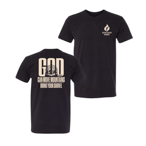 God Moves Mountains Premium Tee