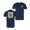 God Moves Mountains Premium Tee - Midnight Navy