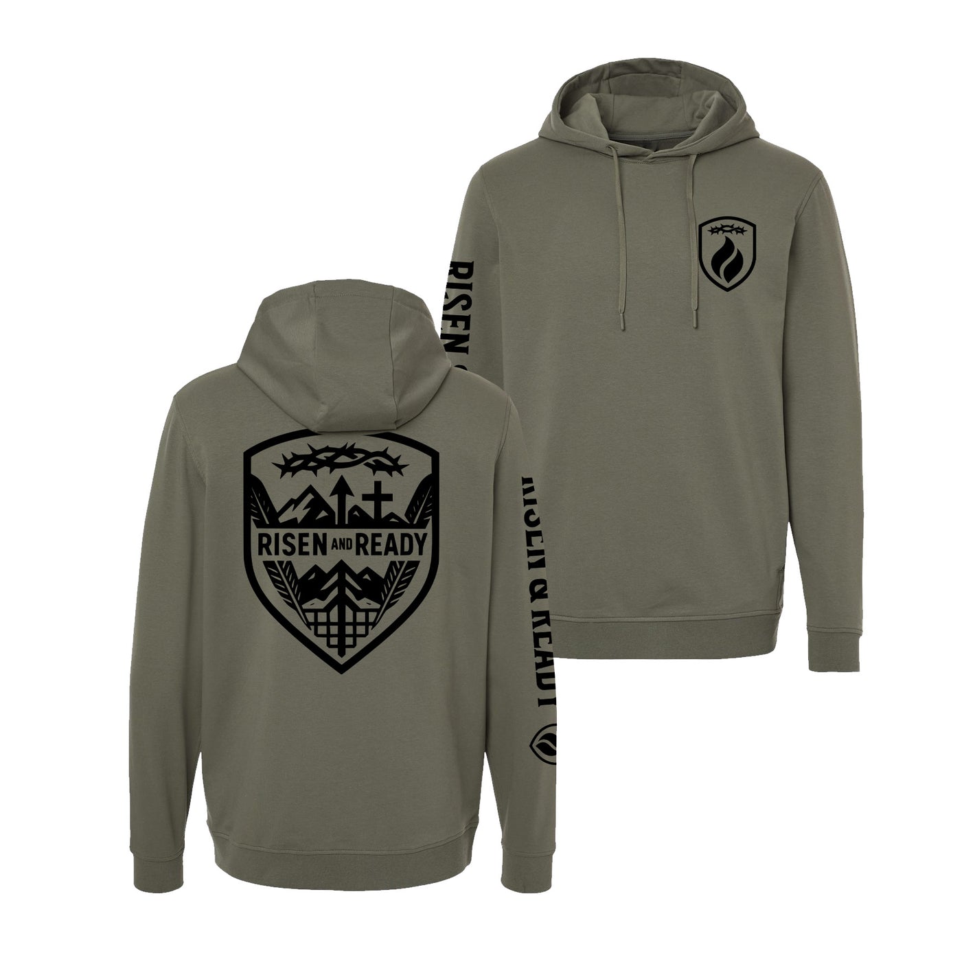 Shield of Faith Lightweight Performance Hoodie