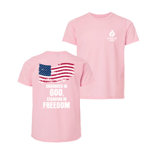 Grounded in God, Standing in Freedom Youth Foundation Tee