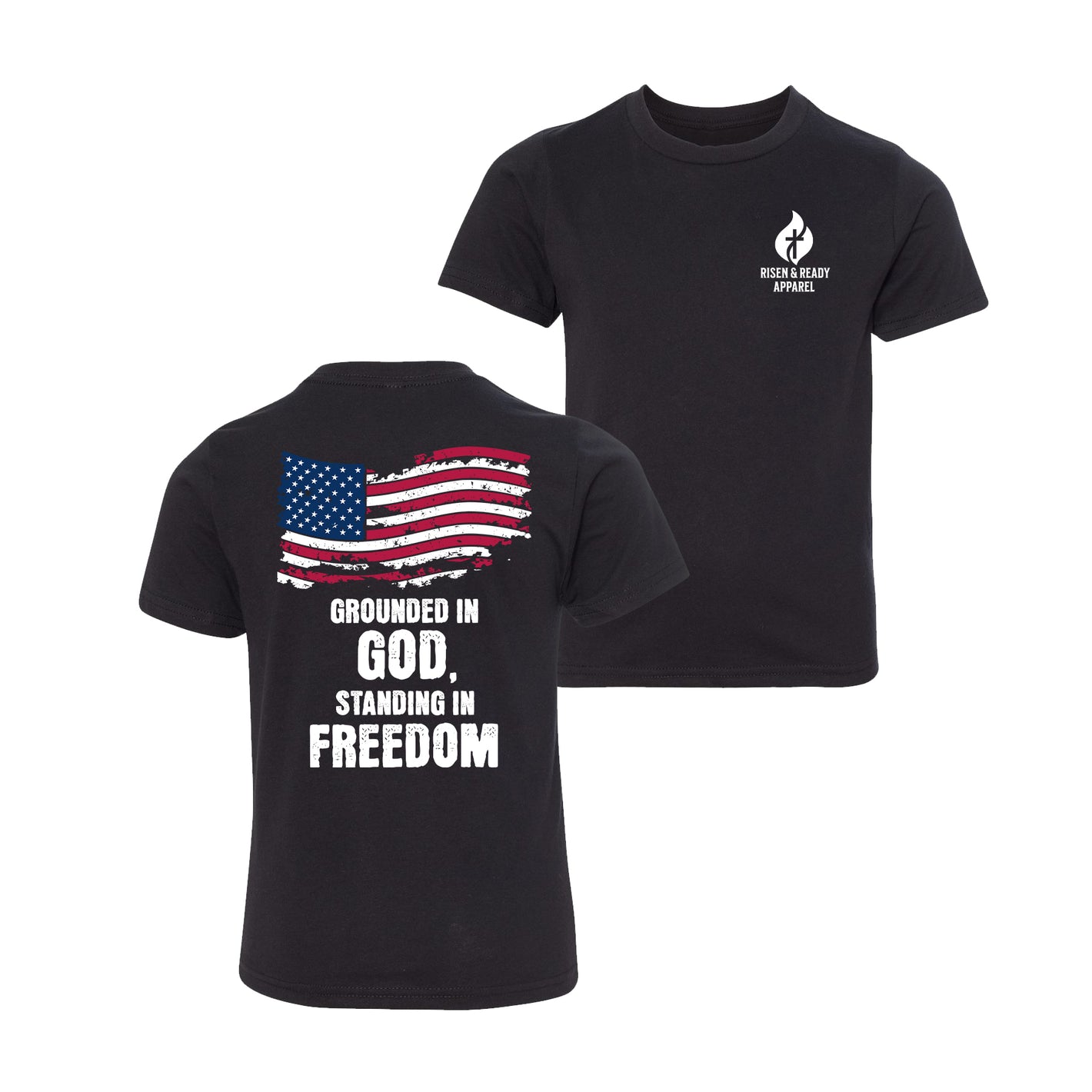 Grounded in God, Standing in Freedom Youth Foundation Tee