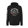 Faith and Feathers Performance Lightweight Hoodie - Black