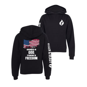 Grounded in God, Standing in Freedom Youth Foundation Hoodie