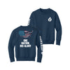 One Nation His Glory Youth Foundation Crewneck Sweatshirt - Navy