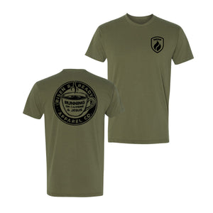 Running on Caffeine and Jesus Premium Tee