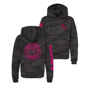 Faith. Family. Volleyball. Youth Foundation Hoodie