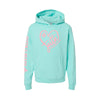 Heart of Faith Foundation Youth Hoodie - Mint
