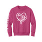 Heart of Faith Foundation Youth Crewneck Sweatshirt