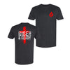 Boldly Risen Premium Tee - Heather Charcoal
